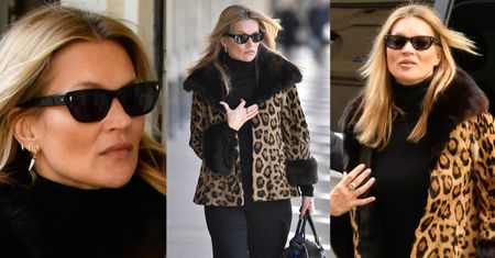 Kate Moss lansuje się na ulicach Paryża