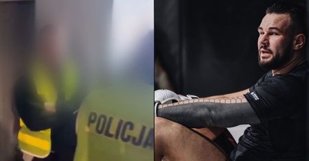 Policja weszła do domu byłego zawodnika Fame MMA. Patostreamer wszystko nagrał