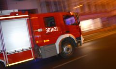 Groźny pożar w Warszawie. Ewakuowano 40 osób