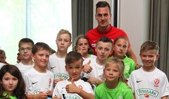 Arkadiusz Milik przez kolejny rok będzie promować piłkarski turniej Tymbarku