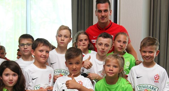 Arkadiusz Milik przez kolejny rok będzie promować piłkarski turniej Tymbarku
