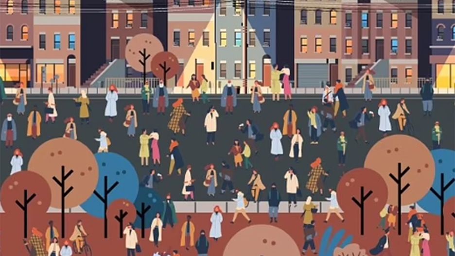 Znajdź trzy osoby w kapeluszach