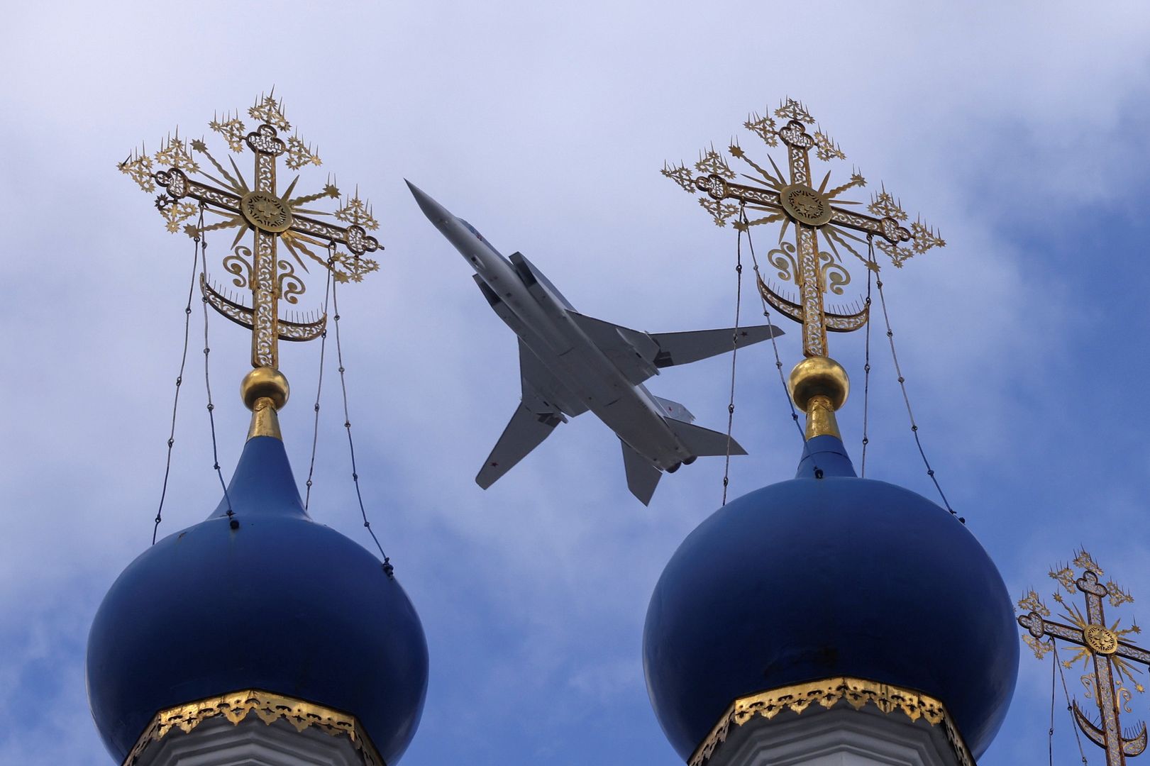 Bombowiec strategiczny Tu22 M3 na Moskwą