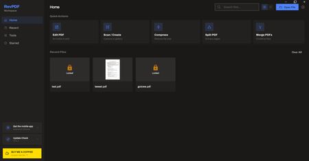 RevPDF – edycja, konwersja i OCR plików PDF w jednym programie