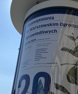 Warszawa. Drzewa Sprawiedliwych posadzone. Za walkę o prawa człowieka