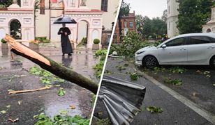 Wjechała prosto w centrum nawałnicy. "Pobiegłam po pomoc"