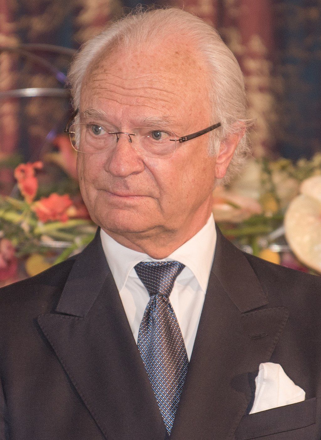 King of Sweden Carl XVI Gustaf in 2018