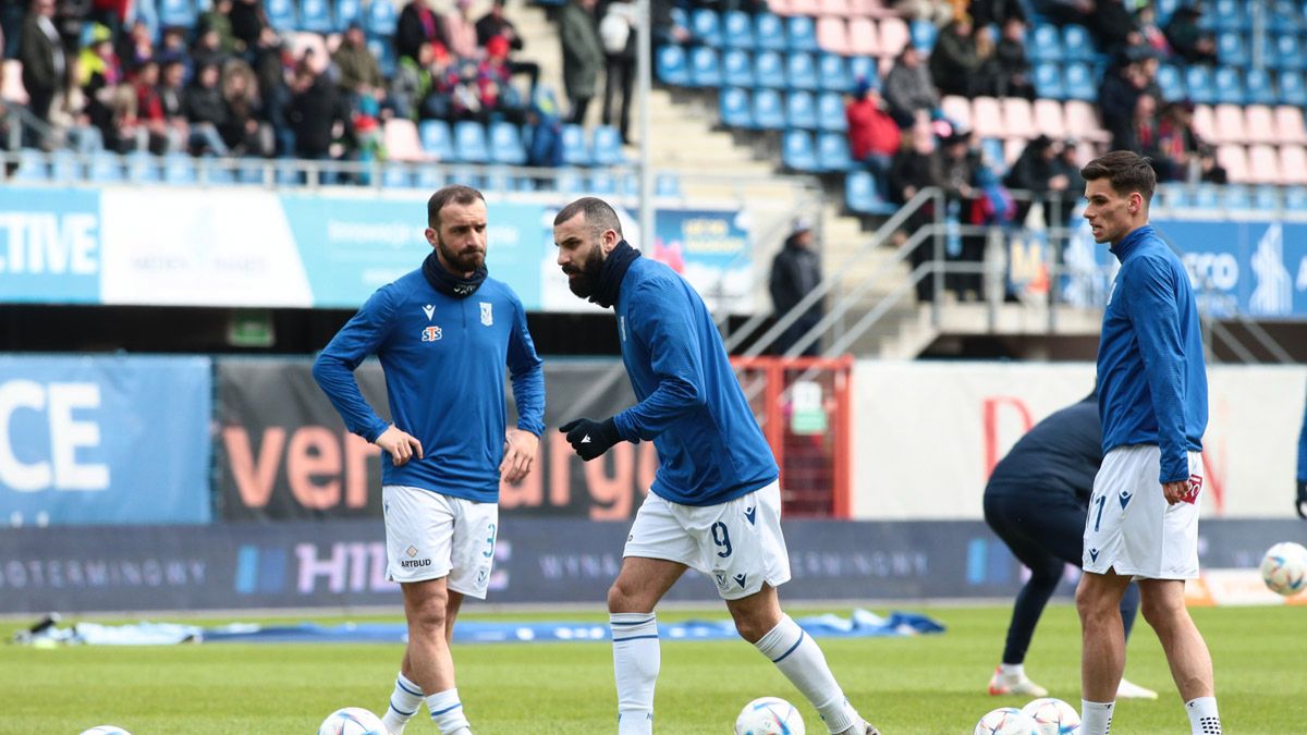 WP SportoweFakty / Tomasz Kudala / Na zdjęciu: piłkarze Lecha Poznań