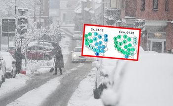 Zima nie odpuszcza na przełomie roku. Prognoza na Sylwestra i Nowy Rok