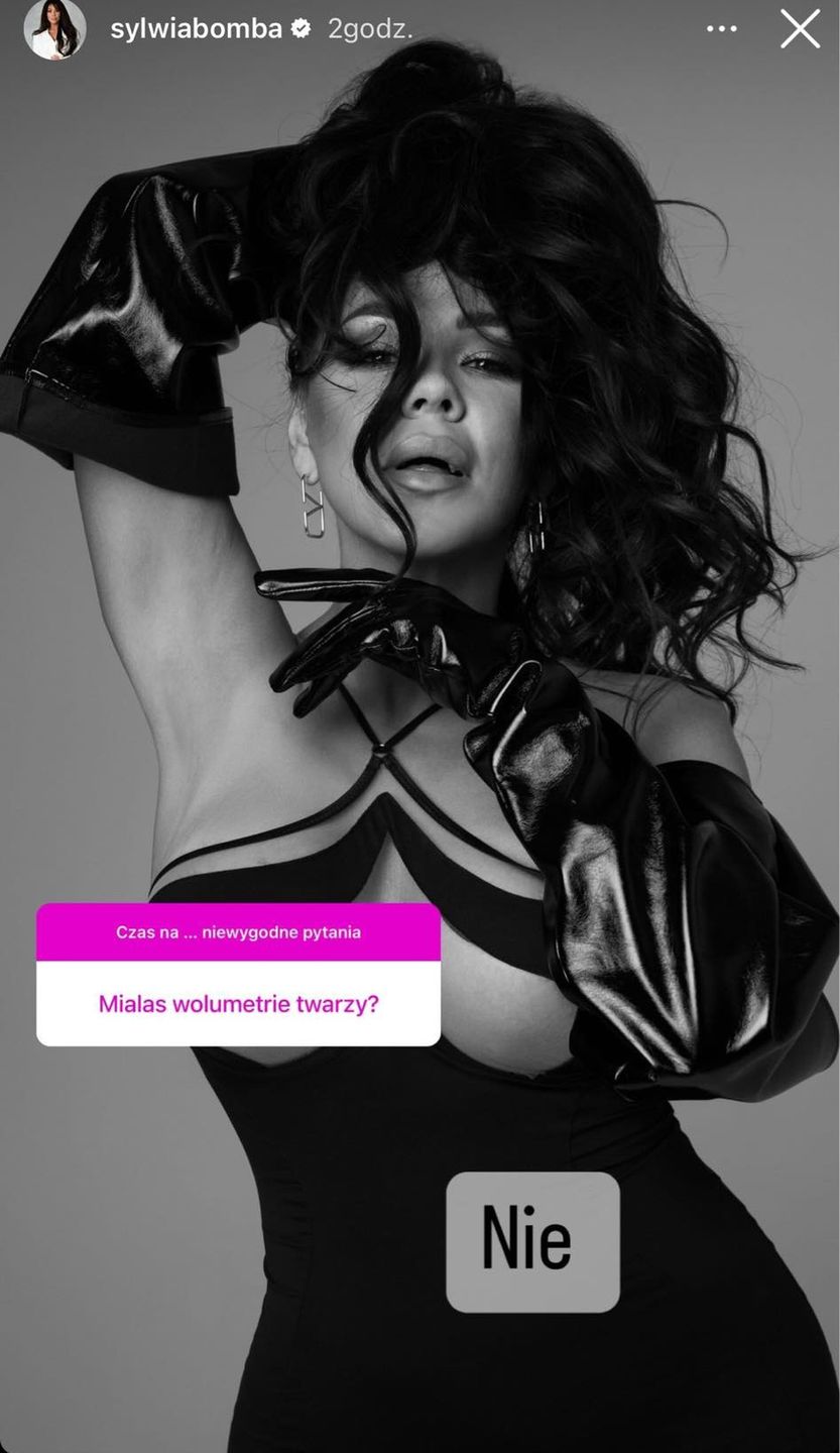 Sylwia Bomba na Instagramie
