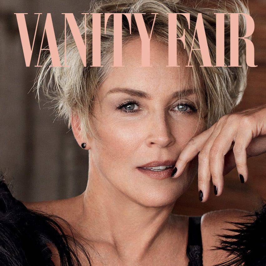 Sharon Stone na okładce Vanity Fair