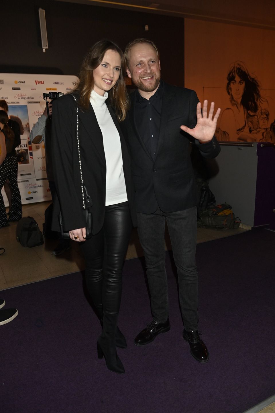 Piotr Adamczyk i Karolina Szymczak