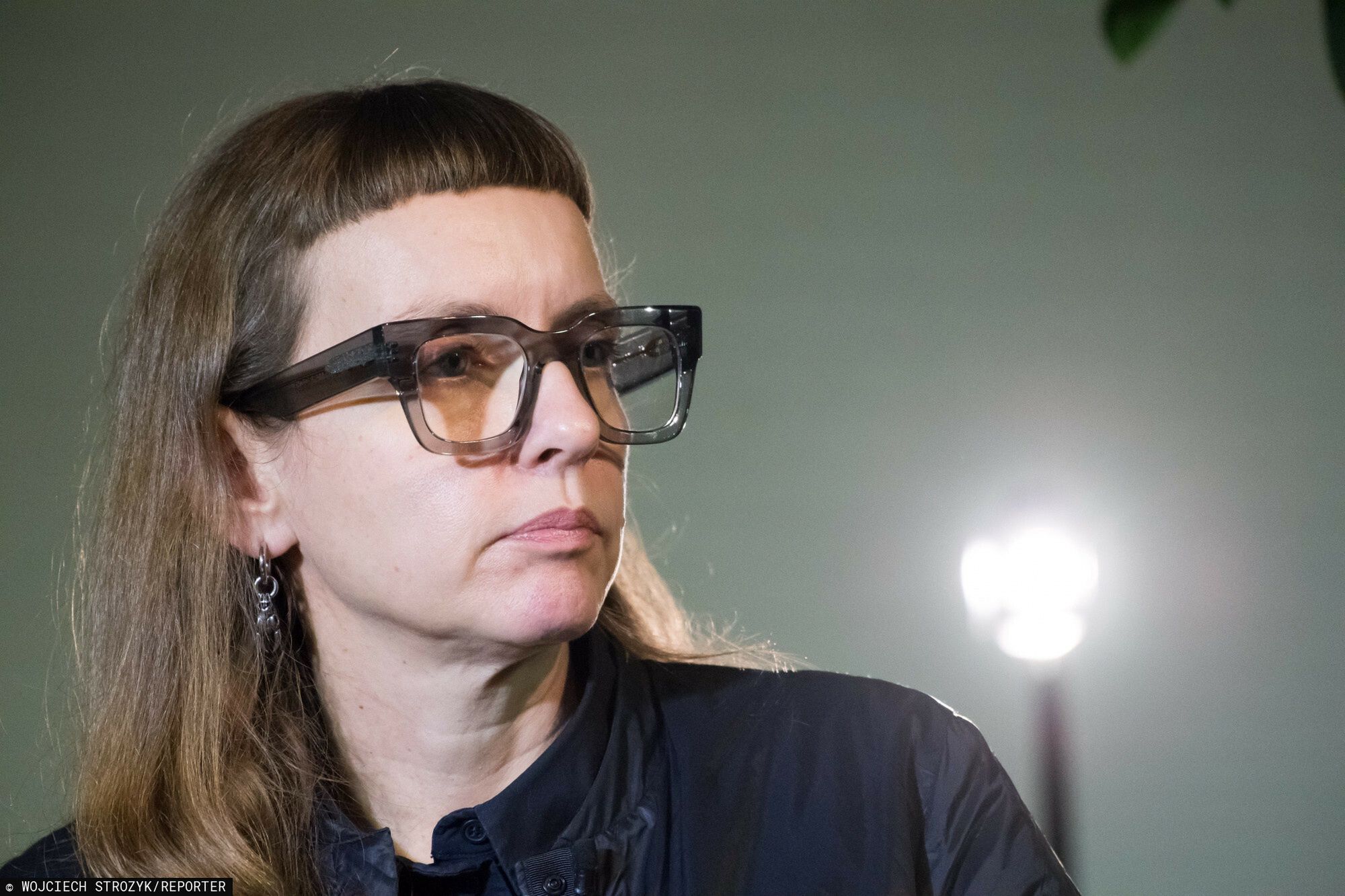 Debata Puste miejsce - wok�? kryzysu na granicy14.12.2021 Gdansk Debata Puste miejsce - wokol kryzysu na granicy Fot. Wojciech Strozyk/REPORTER
N/z: Magdalena GrzebalkowskaWojciech Strozyk/REPORTER