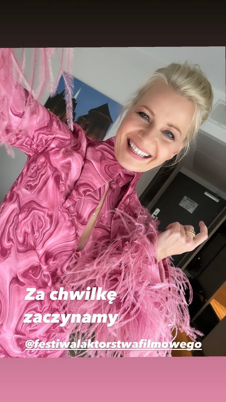 Małgorzata Kożuchowska podczas gali otwarcia