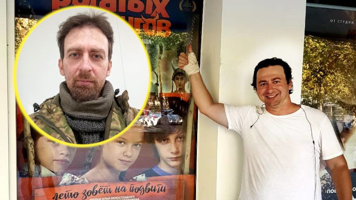 Skazany rosyjski reżyser na wolności, za odbycie służby na froncie.