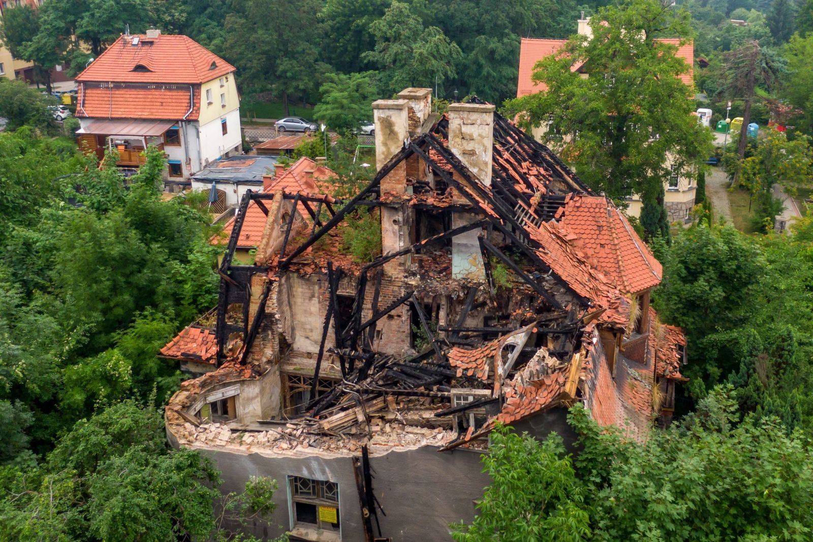 Budynek od dawna groził zawaleniem 