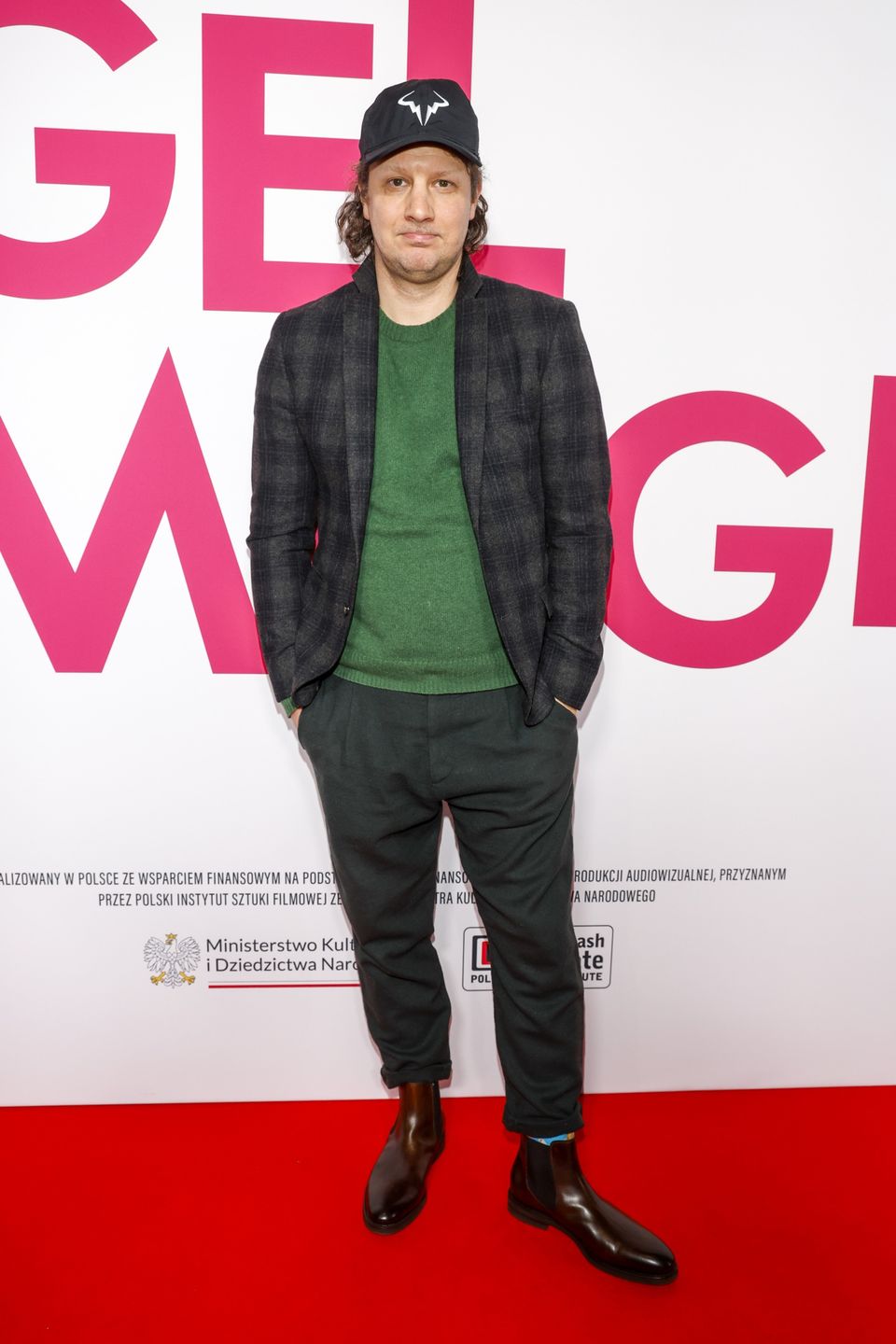 Wojciech Solarz na premierze "Baby boom czyli Kogel Mogel 5"