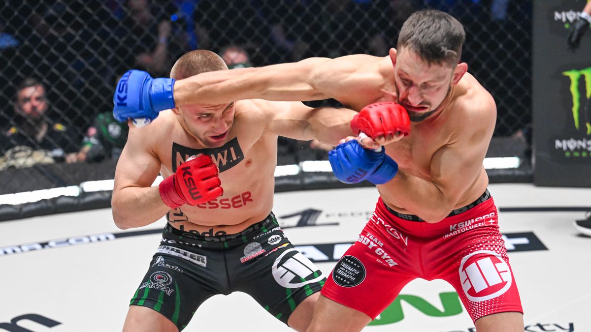 Materiały prasowe / kswmma.com / Kamil Szkaradek zwyciężył z Kenjim Bortoluzzim