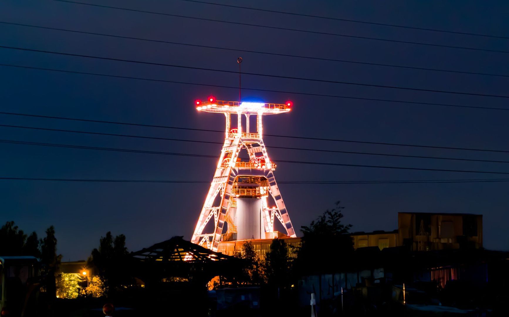 Wieża szybowa Chrobry w Olkuszu