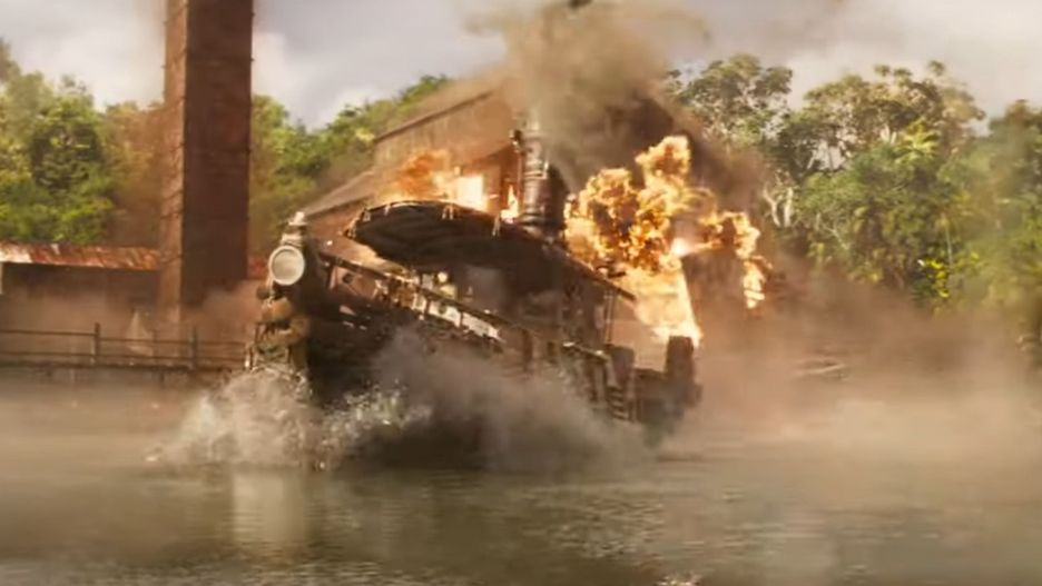 Kadr z filmu "Wyprawa do dżungli"