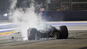 Trafił w bandy przy 240 km/h. Oświadczenie ws. stanu zdrowia kierowcy F1