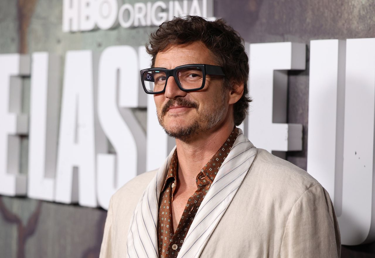 Pedro Pascal at the premiere of "The Last of Us" in Los Angeles