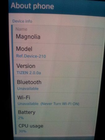 Tizen 2.0 Magnolia na zdjęciach 3