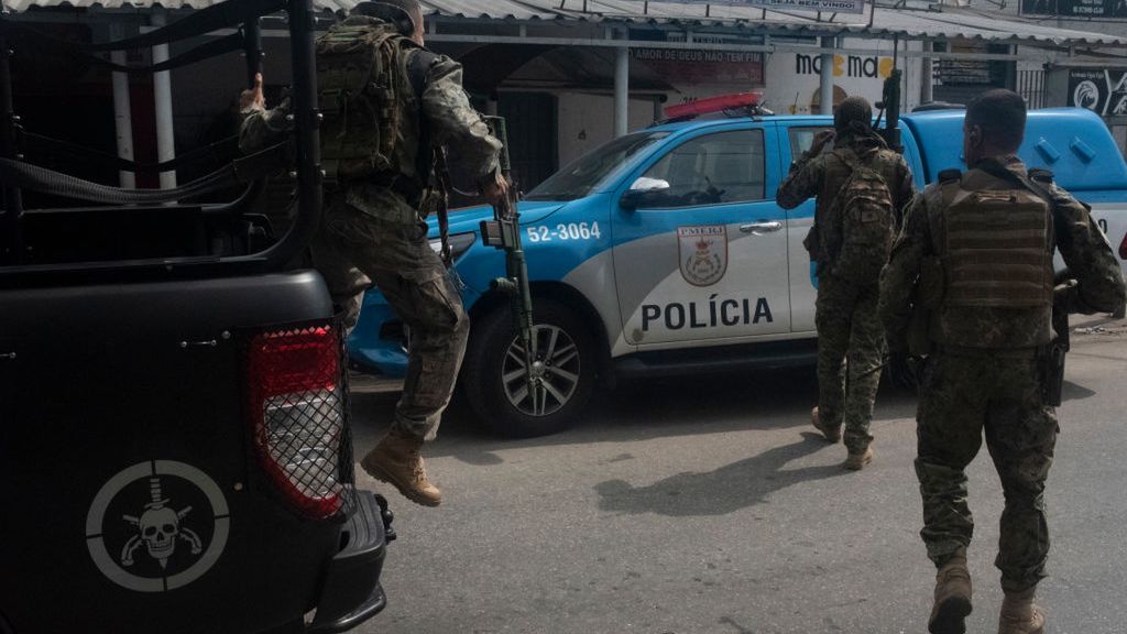 Strzelanina w Rio de Janeiro. Zdjęcie ilustracyjne