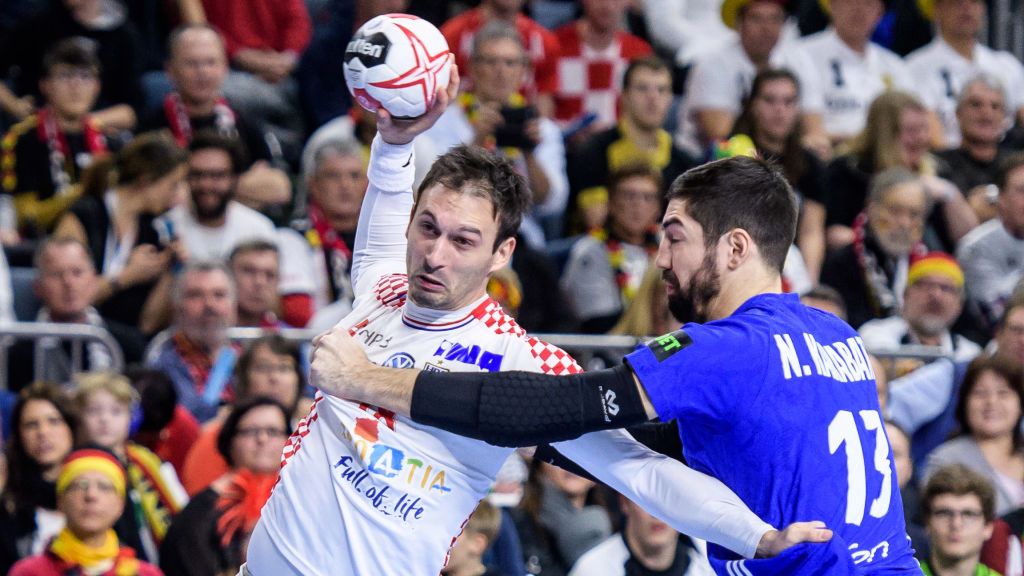 Igor Karacić (z lewej) i Nikola Karabatic