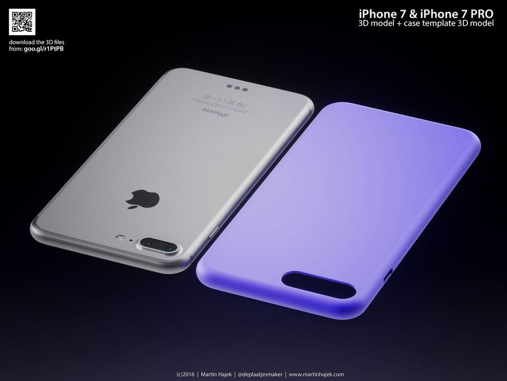 iPhone 7 na fotorealistycznych wizualizacjach bazujących na przeciekach 4
