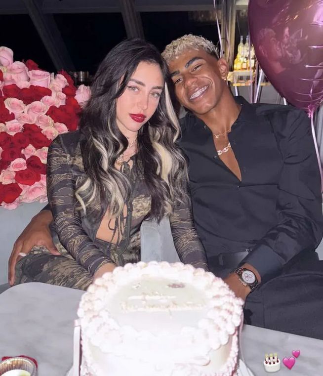 Lamine Yamal i Nicki Nicole