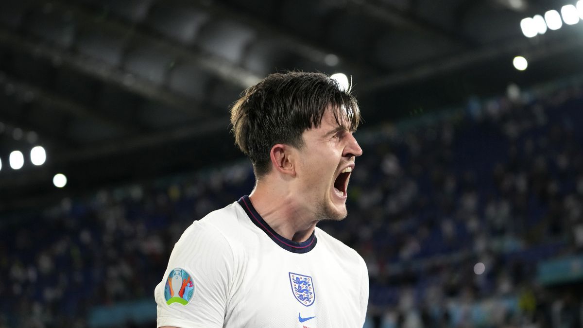 Getty Images / Alessandra Tarantino - Pool/ / Na zdjęciu: Harry Maguire