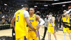 NBA: 68 punktów duetu Lakers, Westbrook wreszcie świetny
