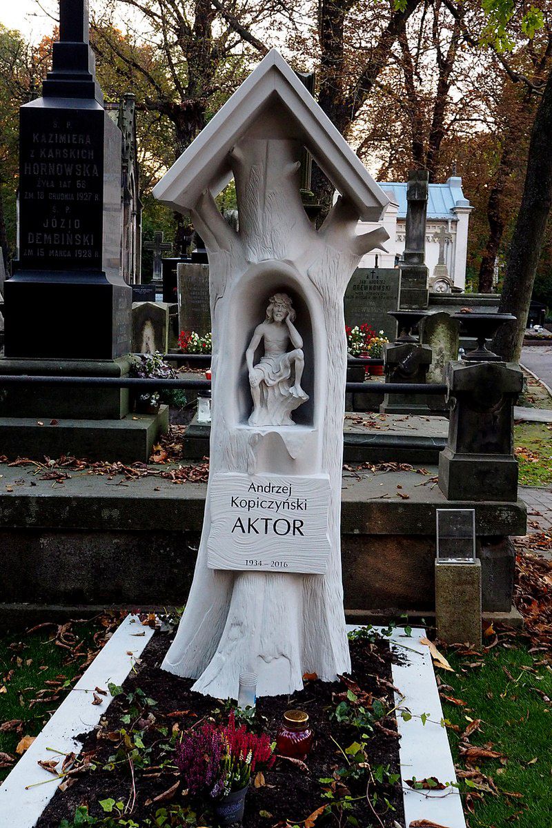 Grób Andrzeja Kopiczyńskiego na Starych Powązkach