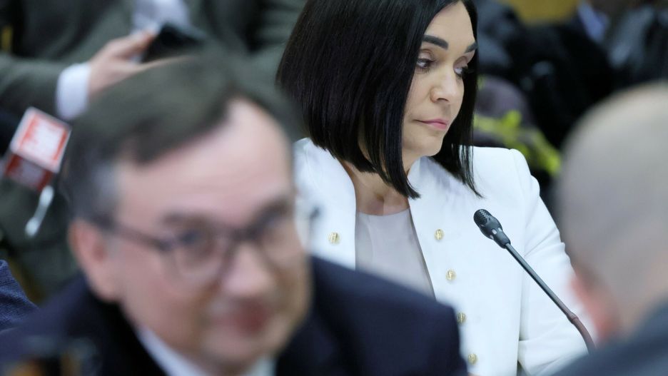 Zbigniew Ziobro i Magdalena Sroka