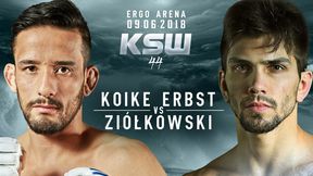 KSW 44: zapowiedź walki Kleber Koike Erbst vs Marian Ziółkowski (wideo)
