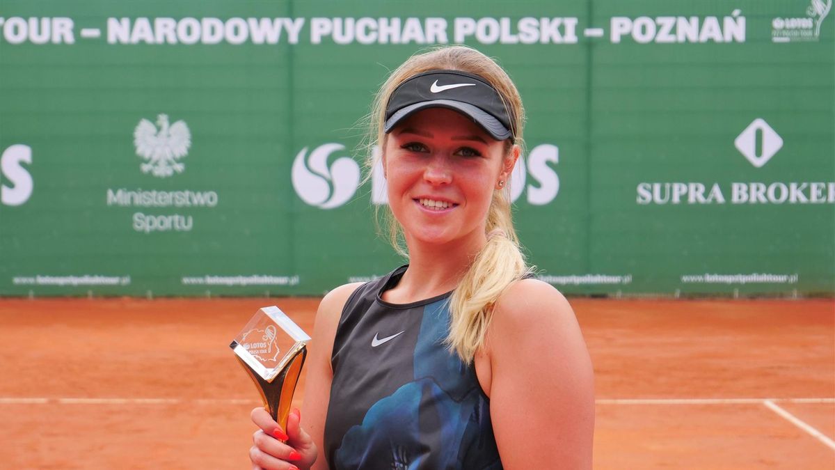 Anastazja Szoszyna, mistrzyni turnieju Lotos PZT Polish Tour w Poznaniu