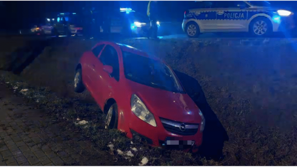 Sochaczew: Kradzież auta zakończyła się pościgiem i użyciem broni