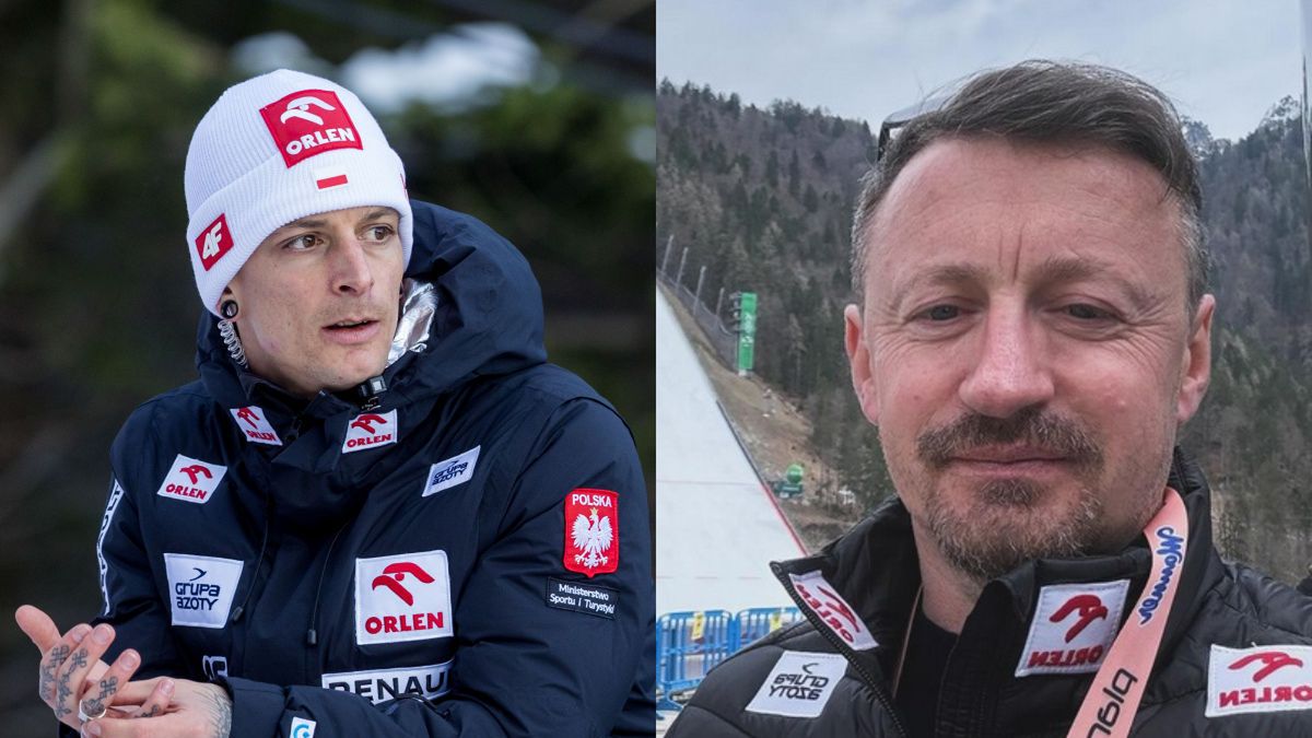 Thomas Thurnbichler (Getty Images/Foto Olimpik/NurPhoto) i Adam Małysz (Instagram/adammalyszofficial)