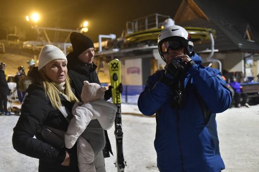 Jacek Kurski z żoną i córką w Zakopanem