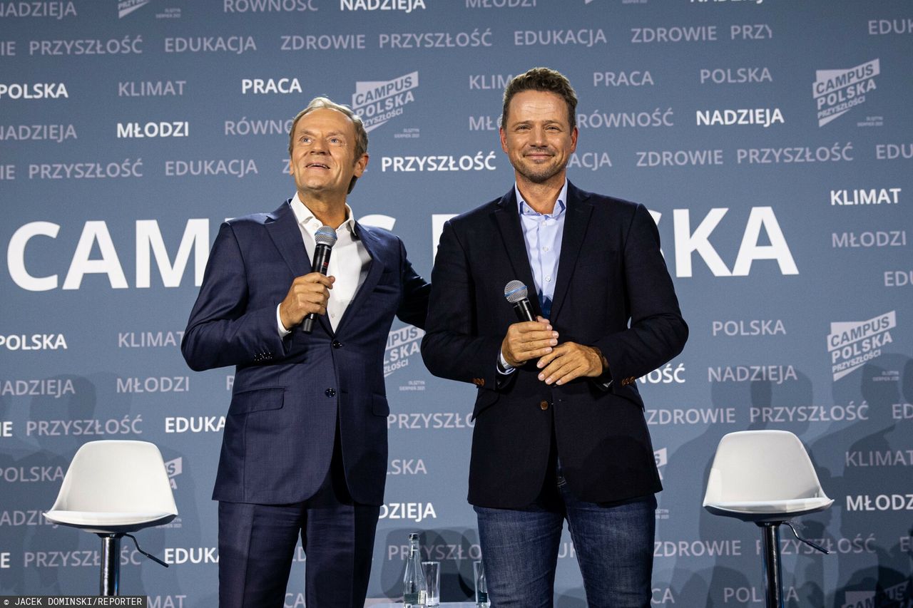 Campus Polska Przyszłości 2021, Donald Tusk i Rafał Trzaskowski