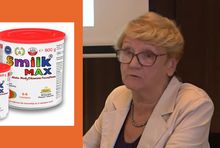 Profesor Cichosz promuje mleko Smilk