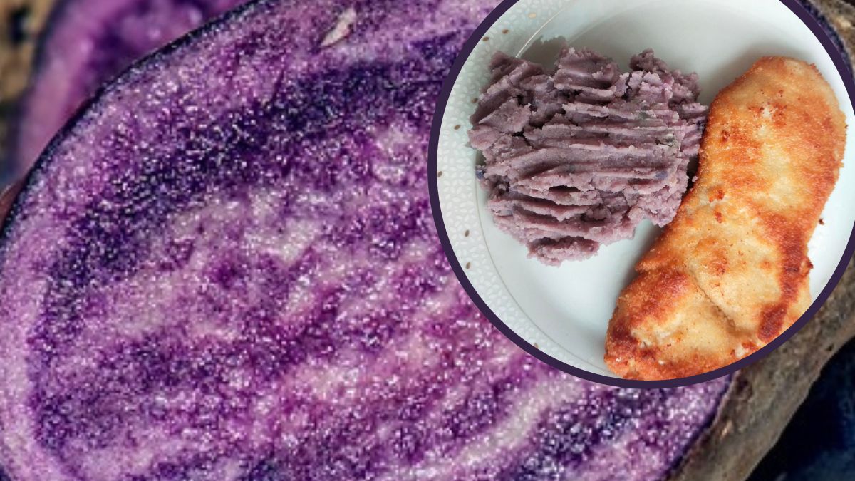 Fioletowe ziemniaki nie tylko wyglądają imponująco, są też wartościowe odżywczo