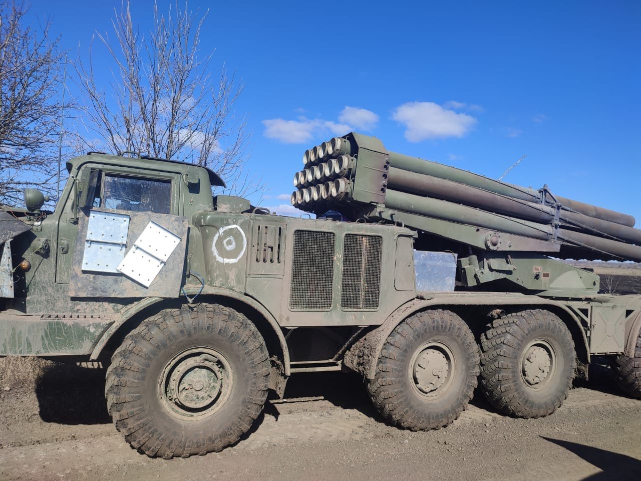 BM-27 Uragan przejęty przez Ukraińców