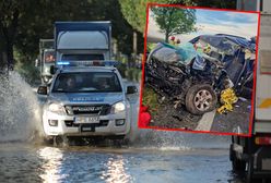 Nie żyje policjant CBŚP. Wypadek na południu Polski