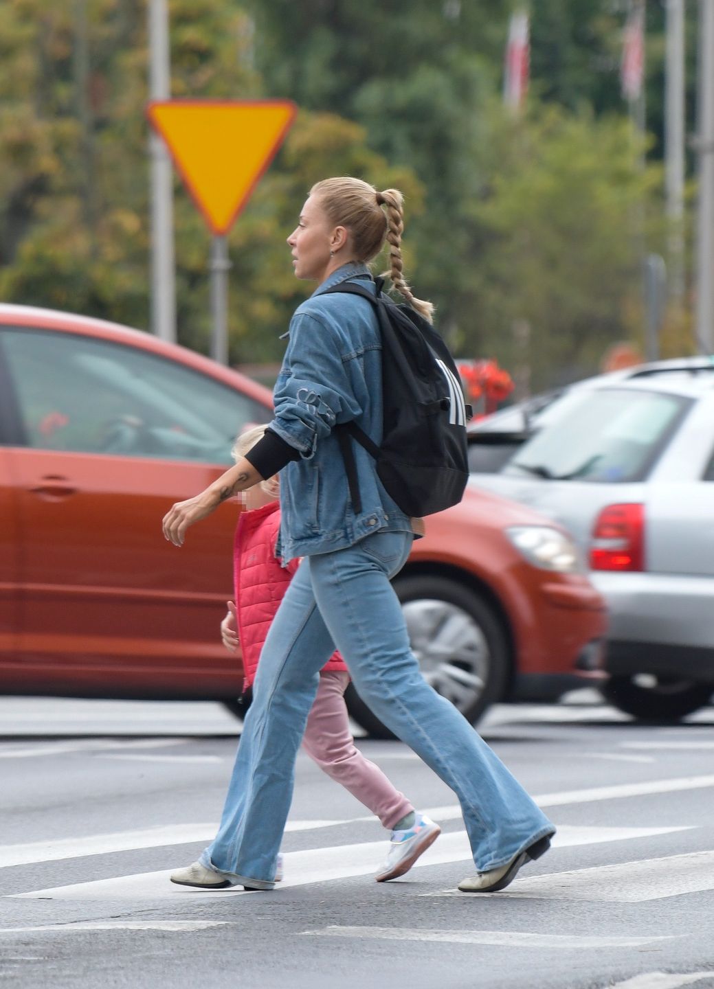 Katarzyna Warnke z córką