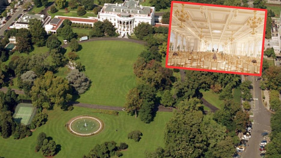 Przebudowa Białego Domu? Amerykanom nie podobają się plany Trumpa