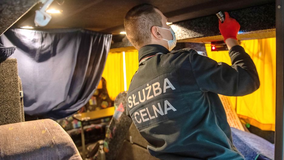 Prześwietlili autokar z Ukrainy. W podłodze była skrytka - zdjęcie ilustracyjne