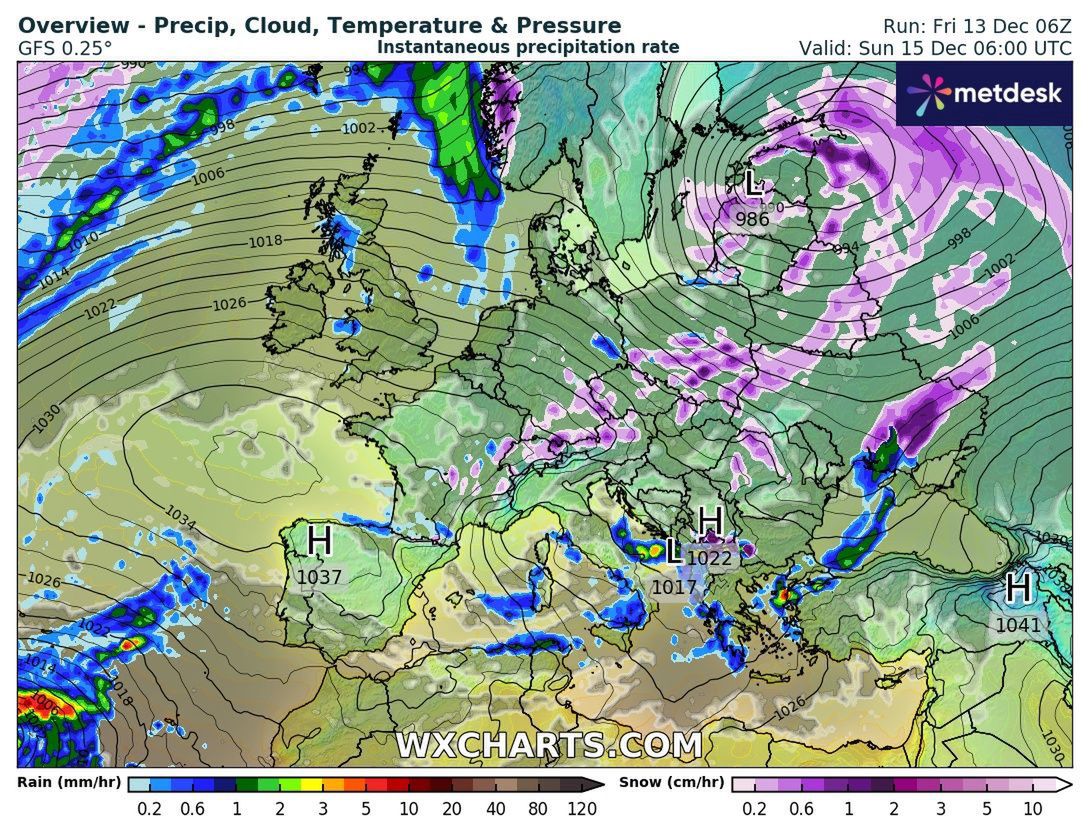 Prognoza pogody na niedzielę