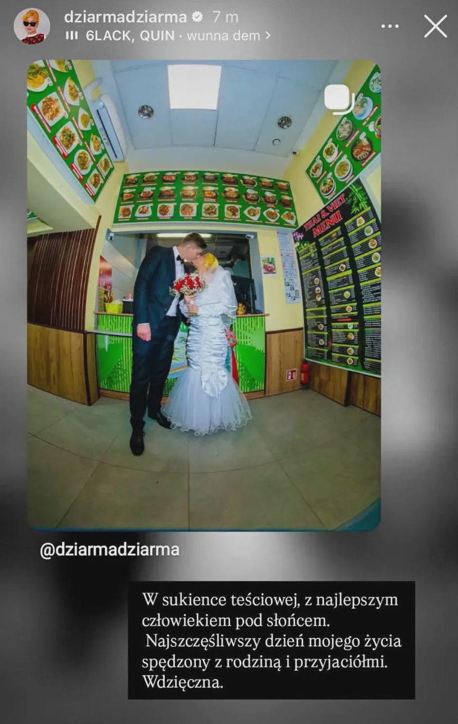 Zdjęcie ślubne Agaty Dziarmagowskiej